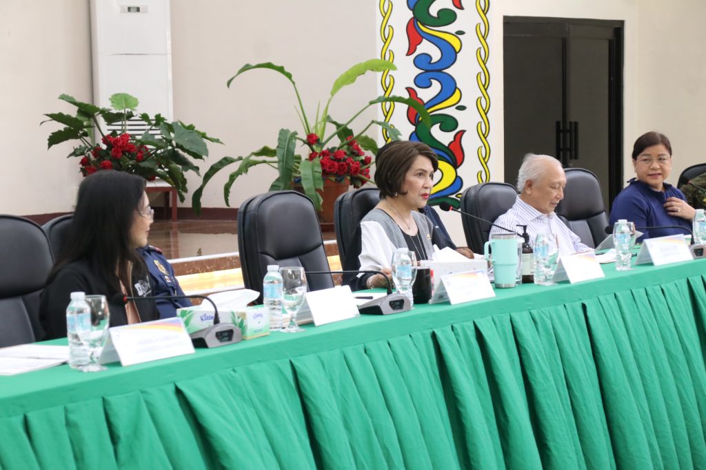 Gov. Imelda Quibranza Dimaporo presided over the 1st quarter meeting of the Provincial Peace and Order Council, Provincial Anti-Drug Abuse Council, Provincial Development Council, and Provincial Solid Waste Management Board. (Photo: ADD/PIA-10/Lanao del Norte)