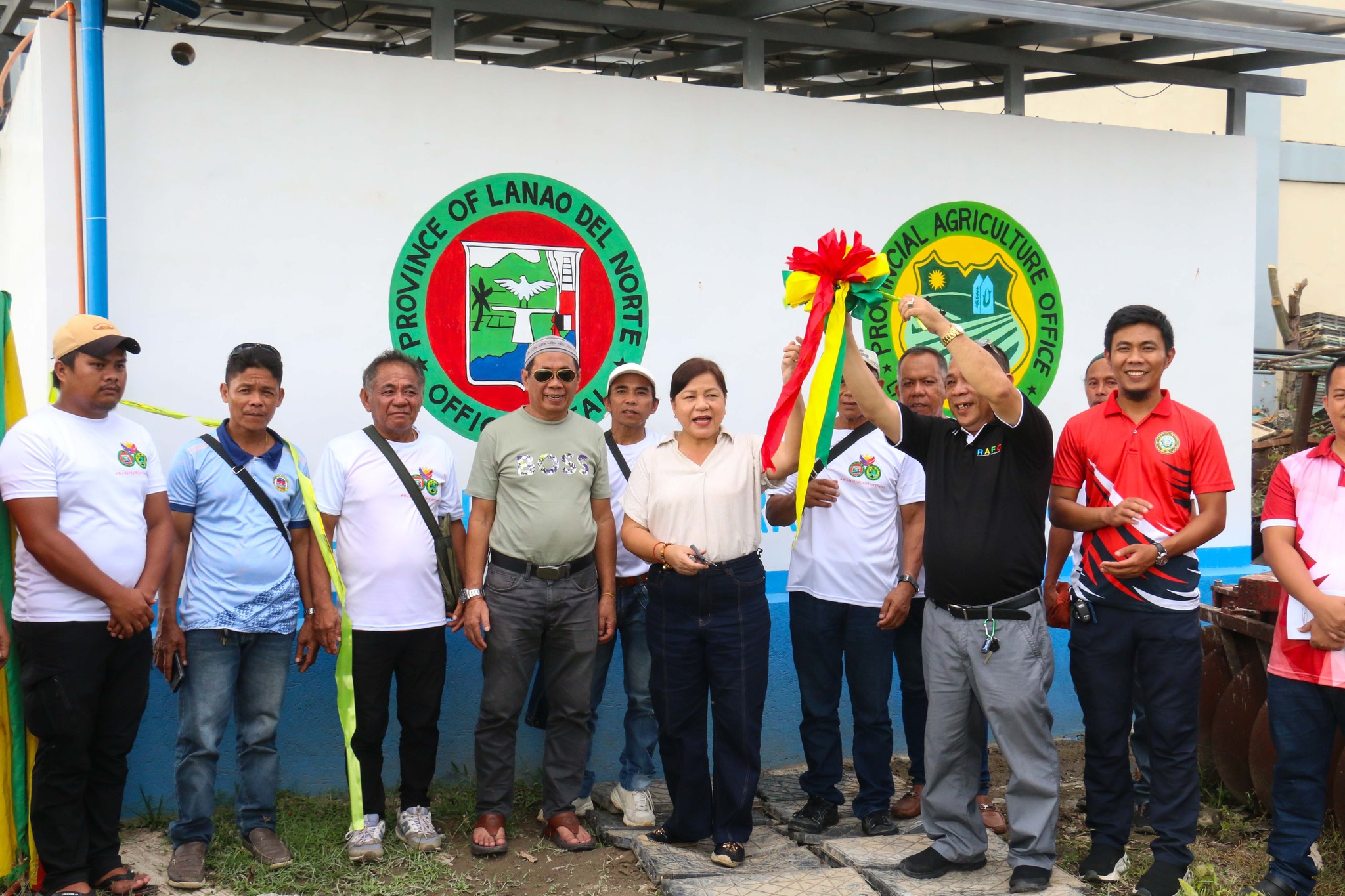 The provincial government of Lanao del Norte inaugurated the solar-powered irrigation system installed at the Provincial Nursery Seed Farm in Kapatagan, Lanao del Norte. (Photo courtesy of PIO Lanao del Norte)