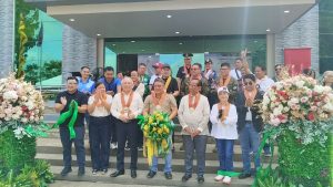 Pormal nga giinagurahan sa lokal nga kagamhanan sa Magsaysay, Lanao del Norte ang bag-ong municipal hall nga dunay modernong disenyo ug elevator. (Photo courtesy of LGU Magsaysay)