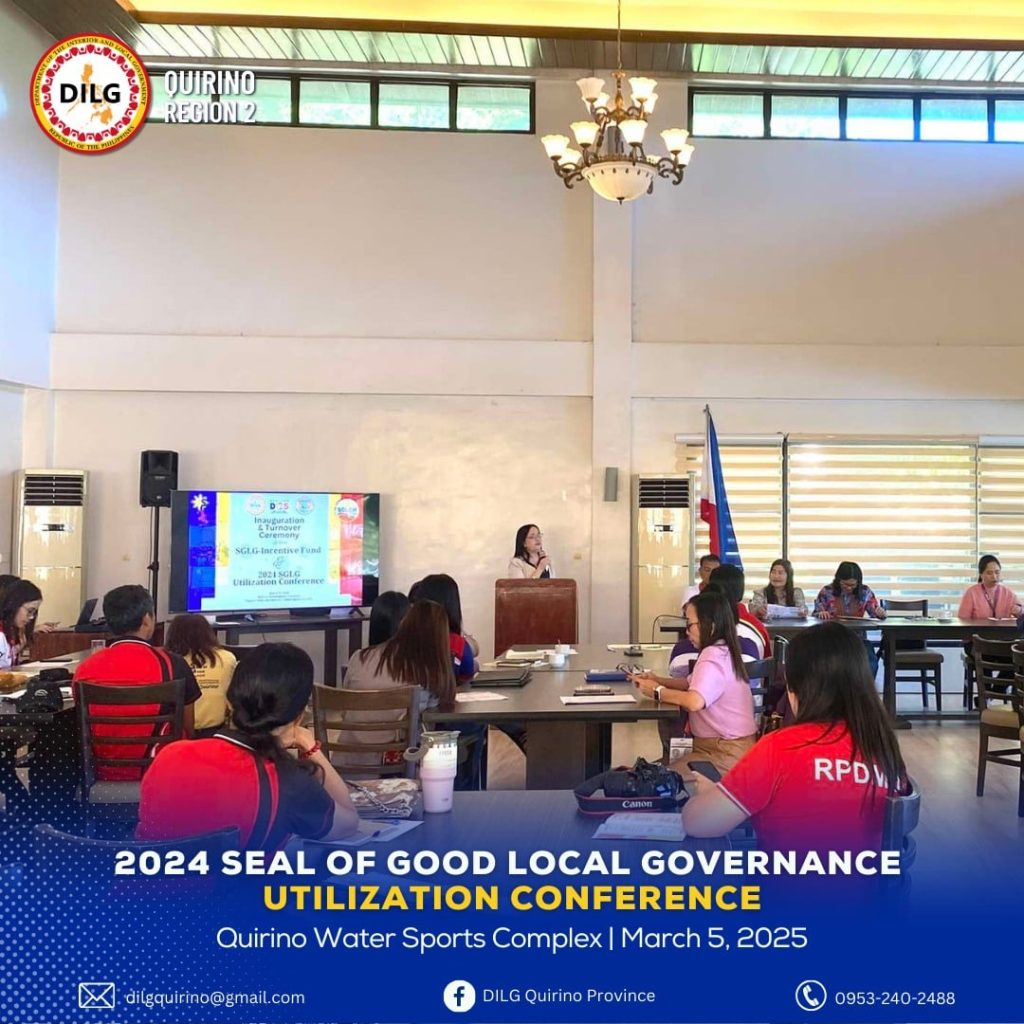 Quirino attains perfect score in seal of good local governance