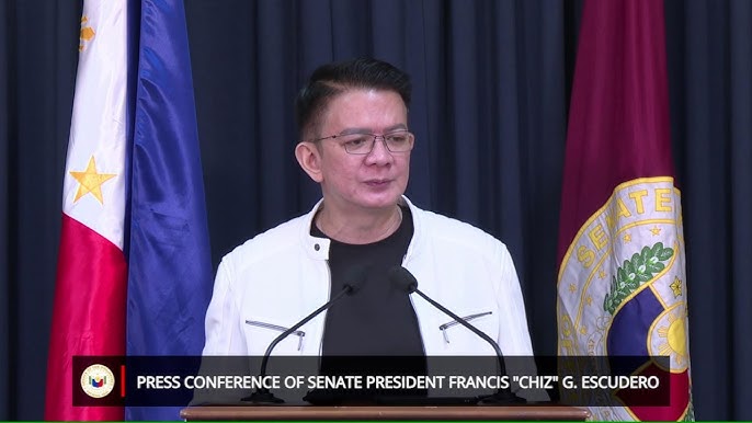 Press Briefing with Senate Pres Chiz Escudero - Philippine Information ...