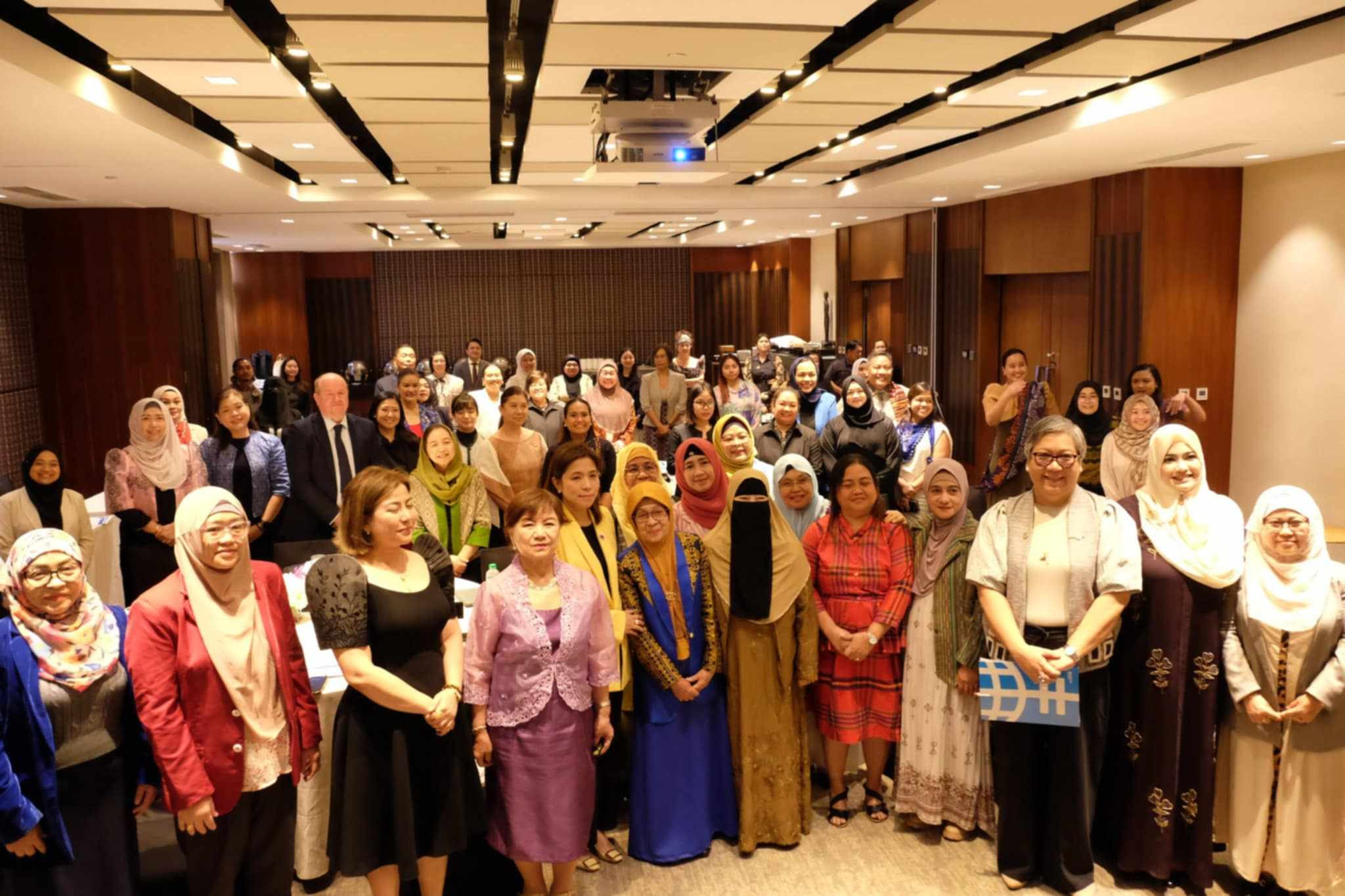Bangsamoro Women Forum. Bangsamoro women leaders, women's rights advocates, and lawmakers gathered on April 10, 2025, at Marco Polo Hotel, Ortigas, Pasig City for the Bangsamoro Women Leaders’ Forum. The event focused on strengthening women’s participation in peacebuilding and governance and advancing the Women, Peace, and Security (WPS) agenda in the Bangsamoro Autonomous Region. (Photo courtesy of BWC)