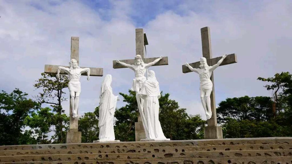 The Cross of Worship and the Stations of the Cross have been blessed in Inlagadian, Casiguran, signifying a new chapter in Sorsogon's faith tourism. (Photo by Herbie Aguas, DOT5)