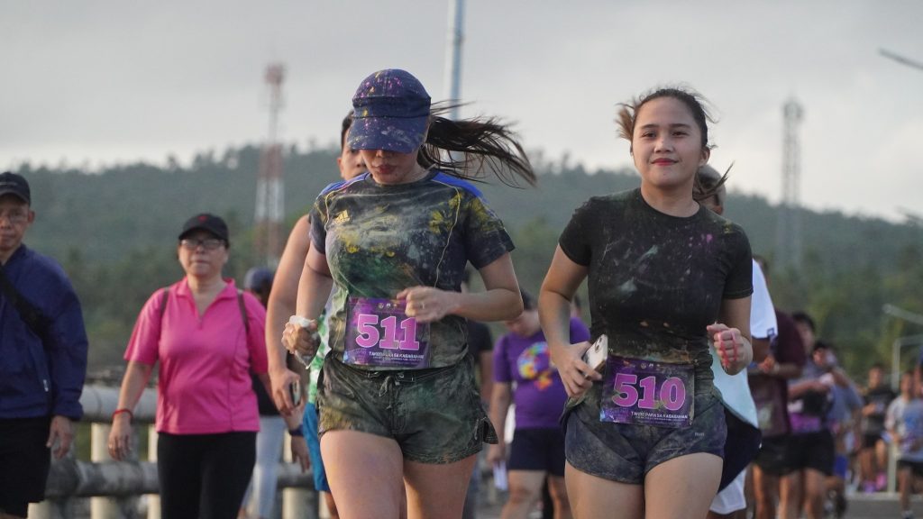 All pride for women’s month. A rate of 85 percent females of over 1,000 participants joined in the BJMP Fun Run last Women’s Month to advocate for women empowerment and gender equality. Photo courtesy of BJMP Bicol