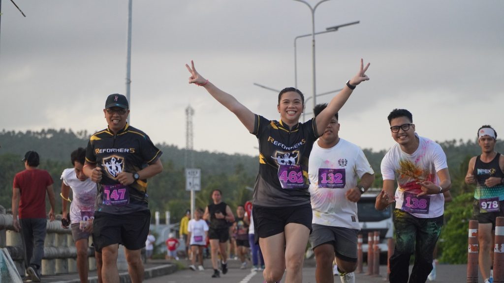 All pride for women’s month. A rate of 85 percent females of over 1,000 participants joined in the BJMP Fun Run last Women’s Month to advocate for women empowerment and gender equality. Photo courtesy of BJMP Bicol