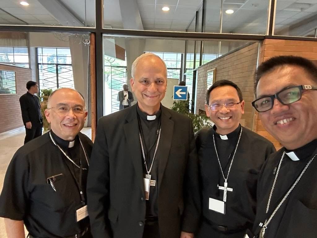 Catanduanes Bishop Luisito Occiano had the opportunity to meet the 267th pope of the Roman Catholic church, His Eminence, Robert Francis Cardinal Prevost, during their onboarding seminar of new bishops in Rome last September 2024. (photo credits: Bishop Lo Occiano)