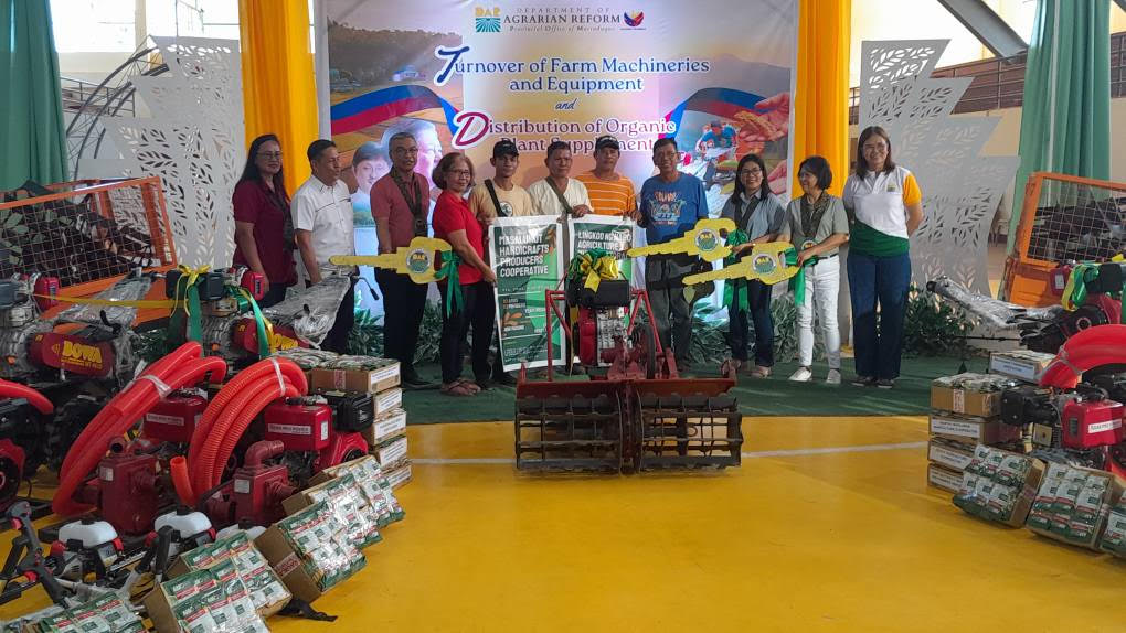 DAR Provides Farming Boost to Marinduque: 33 Organizations Receive Vital Equipment & Organic Supplements