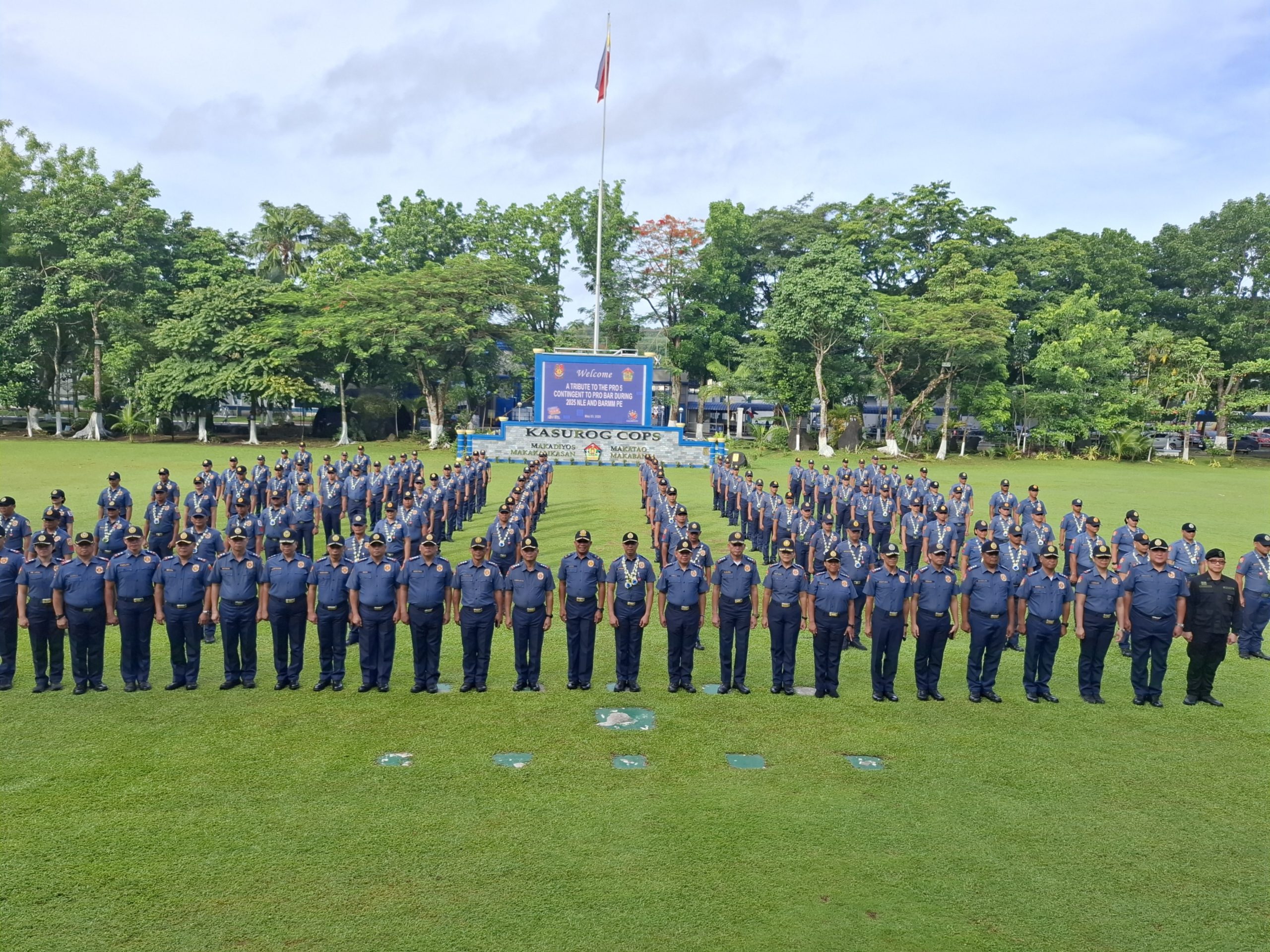Bicol Police Force Honored: 103 Officers Receive 'Medal of Heroism' for Mindanao Election Duty