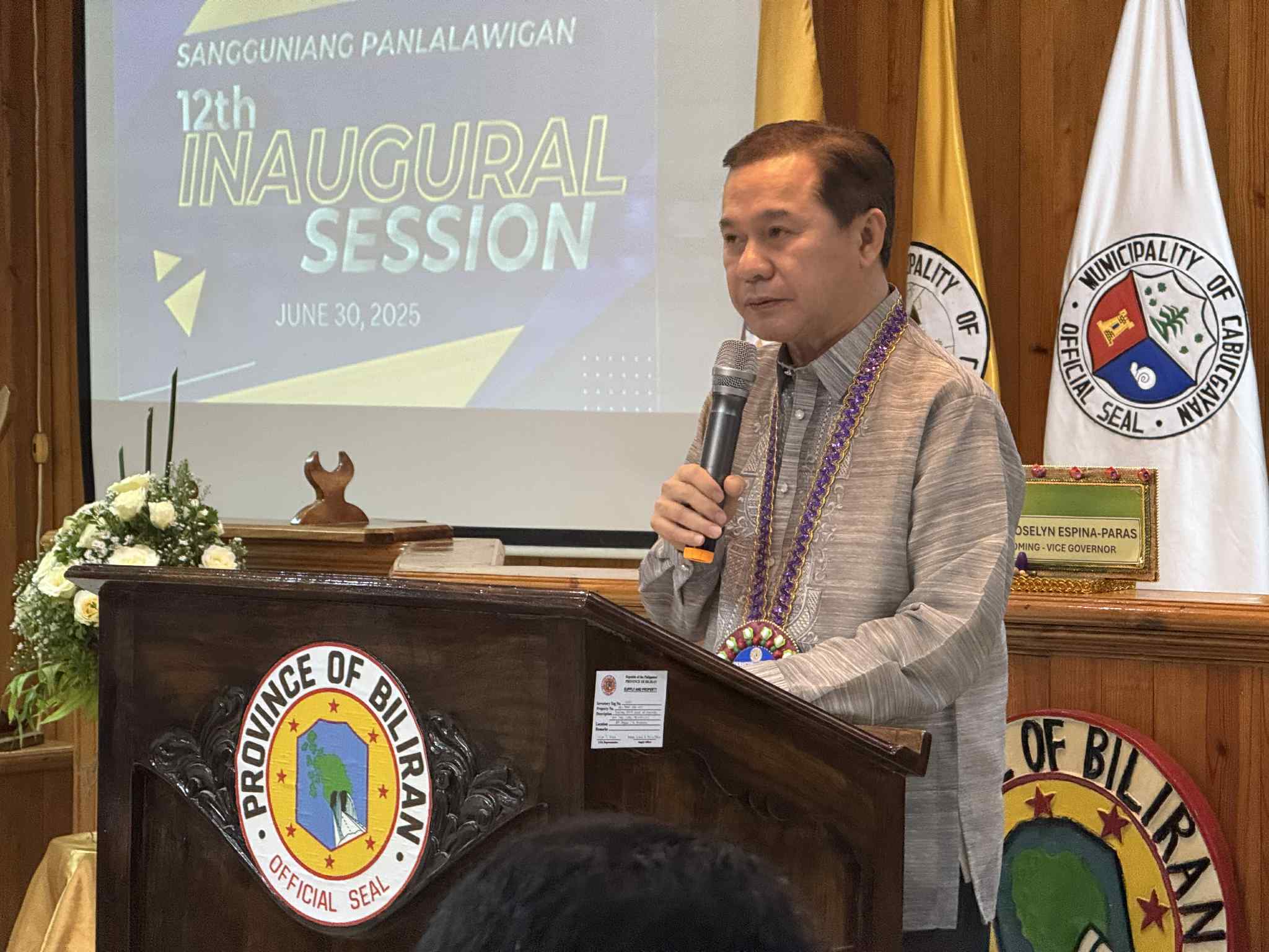 Biliran: Governor Espina Unveils Ambitious Plan for a Healthier, Wealthier, and More Inclusive Future