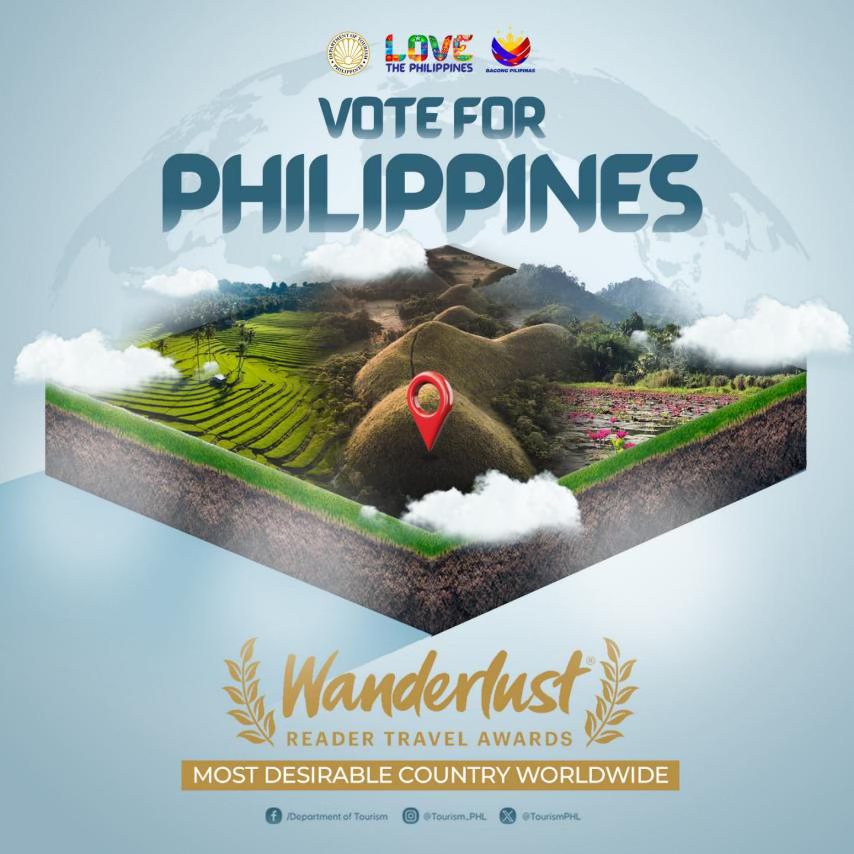 The Philippines to compete in three key categories at the 24th Wanderlust Reader Travel Awards 