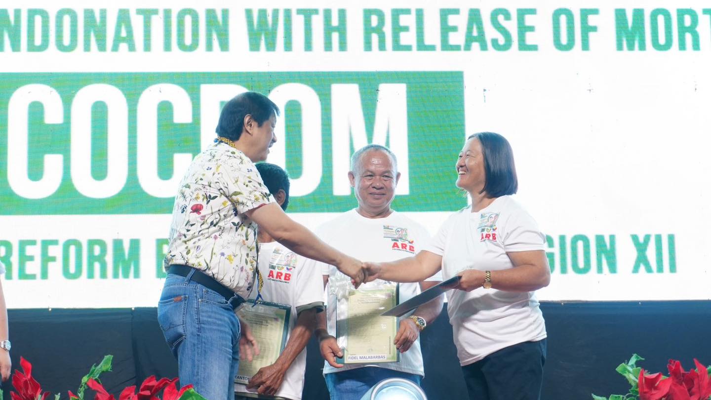 Region 12 farmers get land titles as PBBM promised in his 2024 SONA