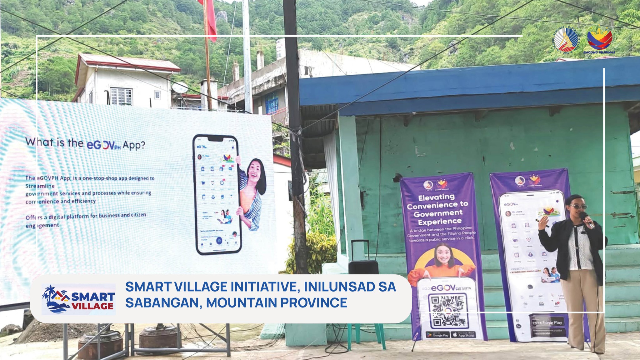 DICT launches 'smart village' initiative in Sabangan, Mountain Province